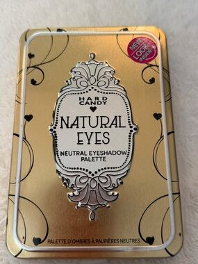 Hard Candy Gold Metallic Natural Eyes Neutral Eyeshadow Tin tb
